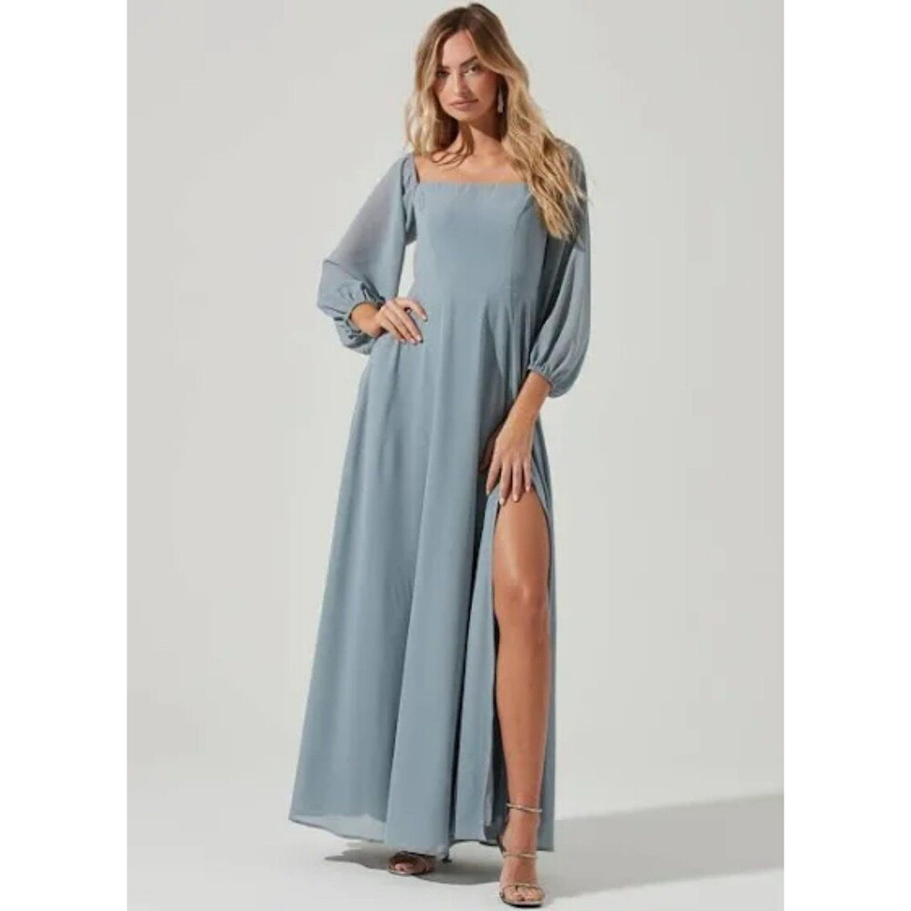 ASTR Lucinda Chiffon Evening Dress